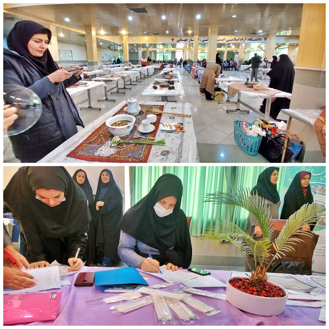 مشارکت دانشگاه علوم پزشکی در برگزاری جشنواره غذاهای محلی خراسان شمالی