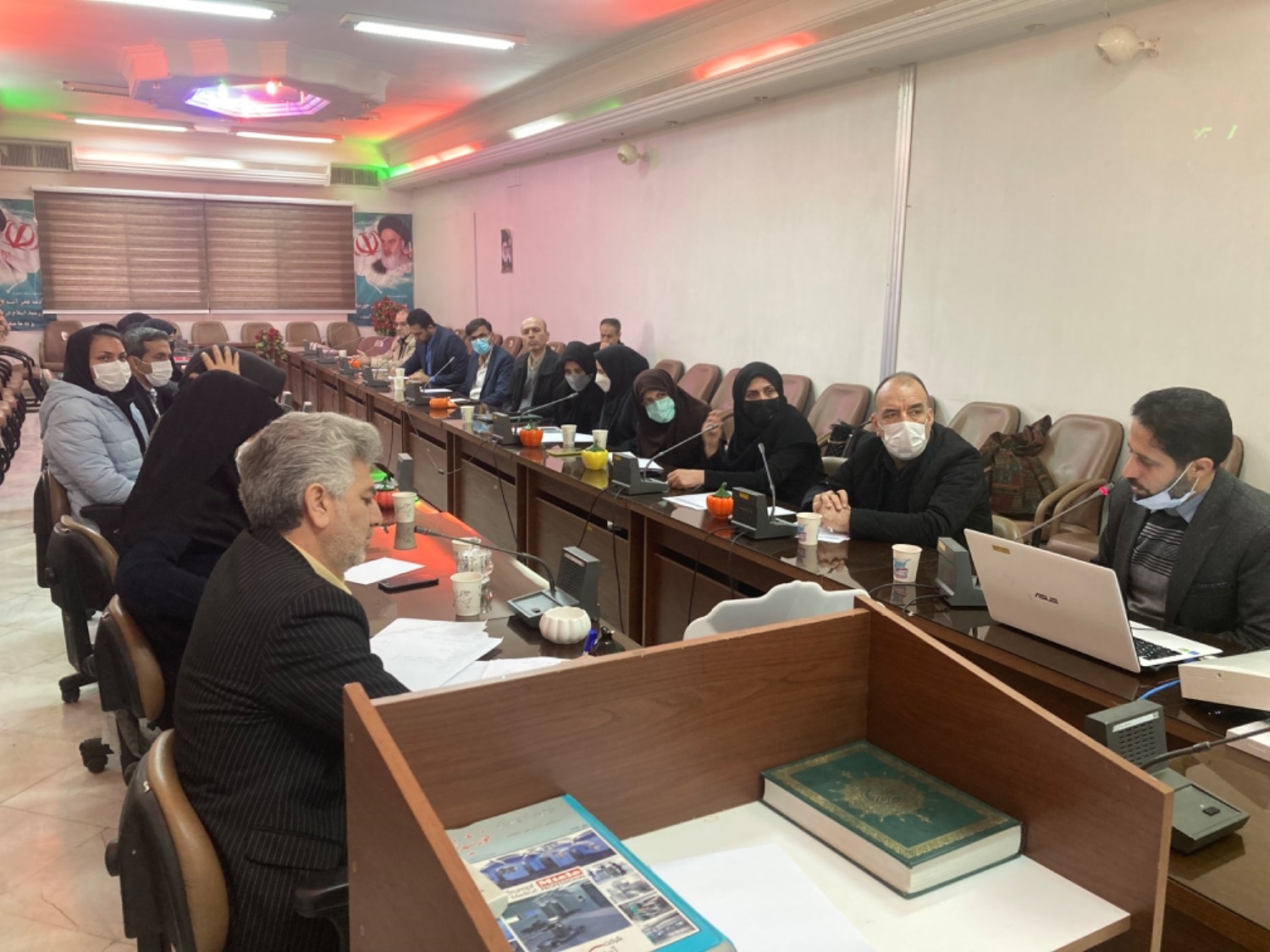جلسه شورای فنی استانی در جاجرم / عزم معاونت بهداشتی برای ارتقاء خدمات بهداشتی در استان