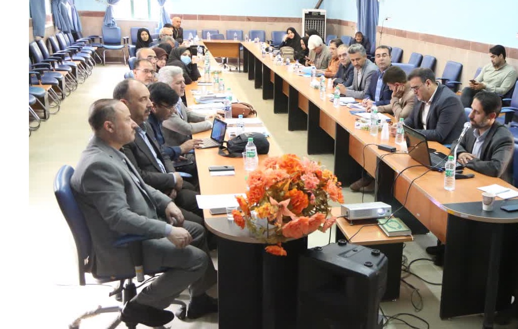 نشست رئیس دانشگاه علوم پزشکی خراسان شمالی با روسای شبکه‌های بهداشت و درمان شهرستان‌های  استان
