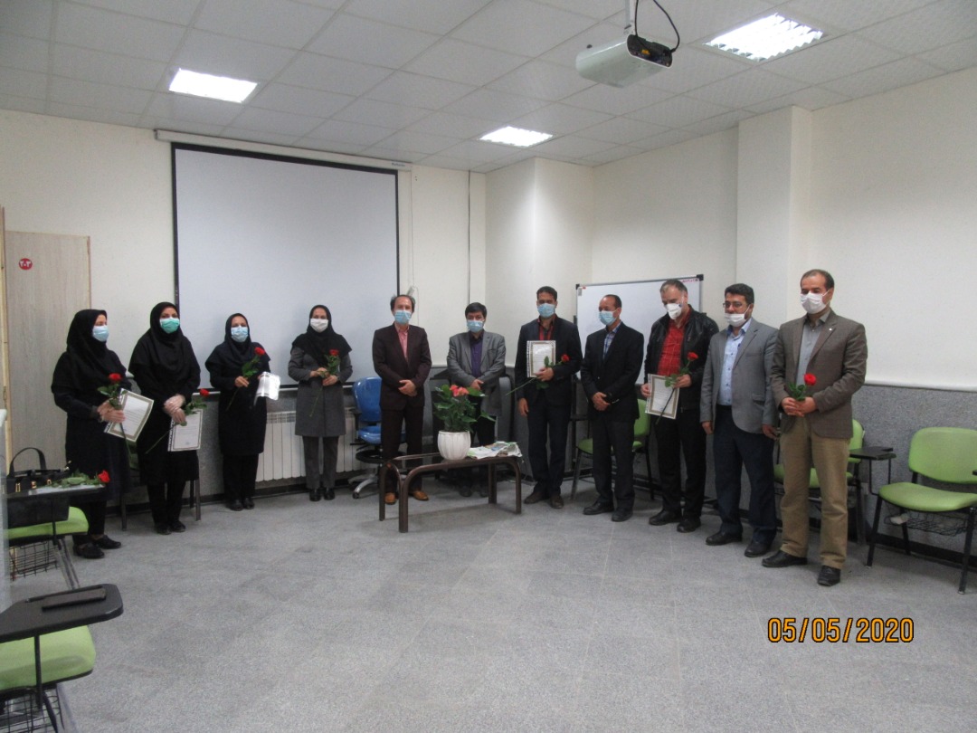قدر دانی از زحمات مدیر و مربیان بهورزی شهرستان شیروان به مناسبت هفته معلم