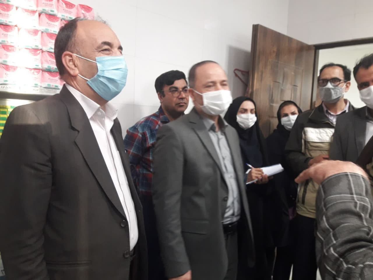 تداوم بازدیدهای ریاست دانشگاه و معاون بهداشتی دانشگاه از زیرساخت های حوزه سلامت استان