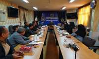 برگزاری جلسه شورای بهورزی دانشگاه