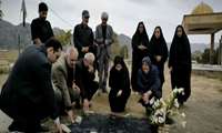 دیدار مسئولان دانشگاه با خانواده بهورز فقید شبکه بهداشت و درمان راز و جرگلان