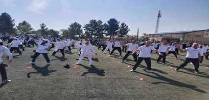 برگزاری همایش بزرگ ورزشی بالای 60 ساله ها 